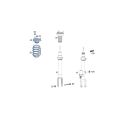 MERCEDES-BENZ 4633205301 Shock Absorber