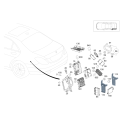 Mercedes-Benz S-Class W222 Amplifier Amp Audio Stereo Radio System 0009007713