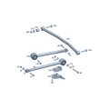 MERCEDES-BENZ 4633570300 Genuine Adjusting Plate