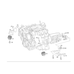 Engine Mounting W221