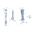 MERCEDES-BENZ 1673204005 Air Spring Strut