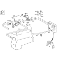 Mercedes-Benz E Class W124 Reading Lamp Sunroof Switch 1248303296