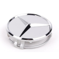 Mercedes-Benz Wheel Rims Center Hub Caps Wreath AMG 75mm Black Classic