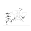 GENUINE MERCEDES-BENZ E W212 Switch Block