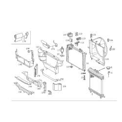 A/C Fan Shroud   Db W202/C180
