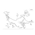MERCEDES-BENZ 2034604724 Pressure Hose Power Steering