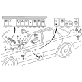Rear View Mirror Switch - Mercedes-Benz W124 W126 W201 C107 R107
