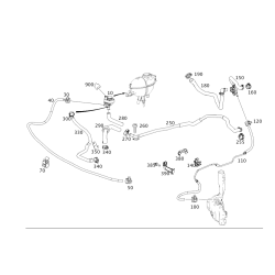 Heater Hose Db W212,W218