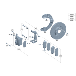 Brake Pad Front Db W177,W247,W118,H243,W463