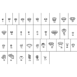 Mercedes-Benz Car Jack Pad Support Lift Plug 0019979586