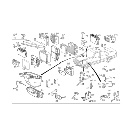 Uce Engine Control Unit for MERCEDES-BENZ E-CLASS (BM 210) SEDAN