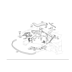 Head Lamp Cover Db X204/Glk/Lh