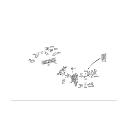 Door Lock Frt Db W211/Lh
