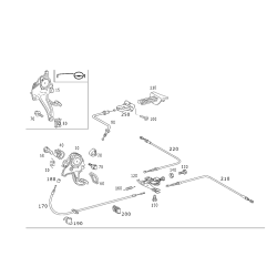 Brake Shoe Clips Db W202 W203