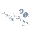 Mercedes-Benz SCHEIBENBREMSBELAG GENUINE 0004207103