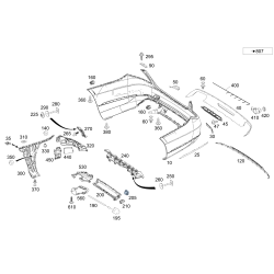 MERCEDES-BENZ 2228851821 Trim Bar