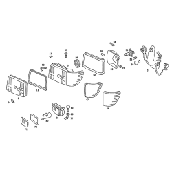 Seal Headlight Unit Vlrub