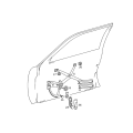 Mercedes-Benz Window Crank Handle Cover Brown 2017680036