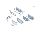 MERCEDES-BENZ 1678889000 Cover, Radiator Grille