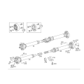 Drive Shaft Center Support - Mercedes-Benz C240 SLK250