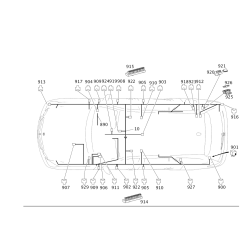 Electrical Wiring Harness - Mercedes-Benz CLS (W218) E-Class (W212) Comand to Reversing Camera