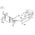 MERCEDES-BENZ 0008356598 A/C Seal Ring Cupped Copper