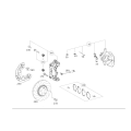 Brake Pad Set FRONT GENUINE Mercedes-Benz OEM