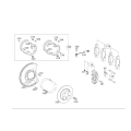 NEW Mercedes-Benz TEILESATZ BREMSBELAG 0074207020 GENUINE