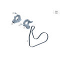 Mercedes-Benz WEDGE RIP BELTS 2829931200