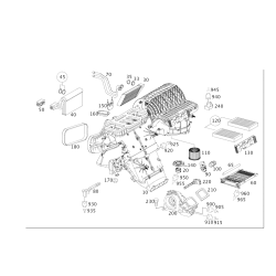 A/C  Filter Db W164,W251/2Pcs