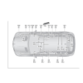 MERCEDES-BENZ 1665409514 Electrical Wiring Harness