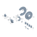 Genuine Mercedes-Benz Disk Brake Pad 000-420-93-05