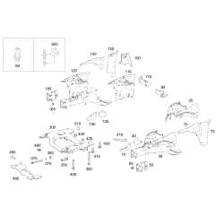 Mercedes-Benz Jack Support Pad - E-Class W210 W211 W220 Front Subframe Jacking Point