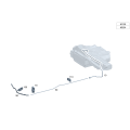 Fuel Hose - Genuine Mercedes-Benz W206/W214 A2064706202