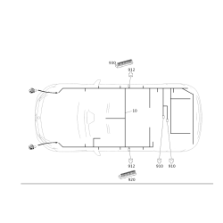 Electrical Wiring Harness - Mercedes-Benz 1765401101