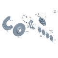 Mercedes-Benz Brake Pad Set 2023-2025 0004200604