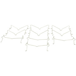 anti-rattle spring, disc brake pads pcs 10