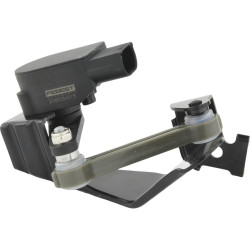 level sensor, rear left (with link, with bracket)