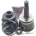 CV Joint - Febest 1210-LANA44 - Wheel Side, Front Axle, with ABS sensor ring