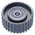 Pulley idler timing belt