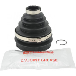 Bellows Set, Drive Shaft - FEBEST 2517P-C4 - Transmission Side, Wheel Side, Front Left
