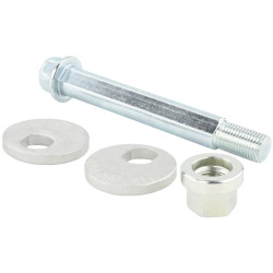 Camber adjusting eccentric bolt