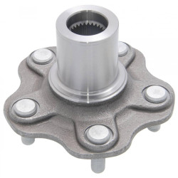 Rear wheel hub without bearing
