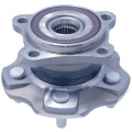 Rear wheel hub