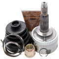 CV Joint - FEBEST 0210-078A44 - Outer, 24x56x27 mm, with ABS sensor ring