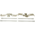 Disc Brake Pad Retainer Clip Set - FEBEST 2303-002 - VW Touareg (7L)