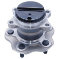 Rear wheel hub