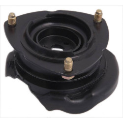 Rear shock absorber mounting