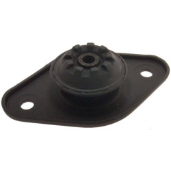 Rear shock absorber mounting