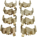 Disc brake clip set